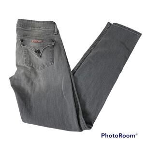 Hudson gray skinny jeans size 27
